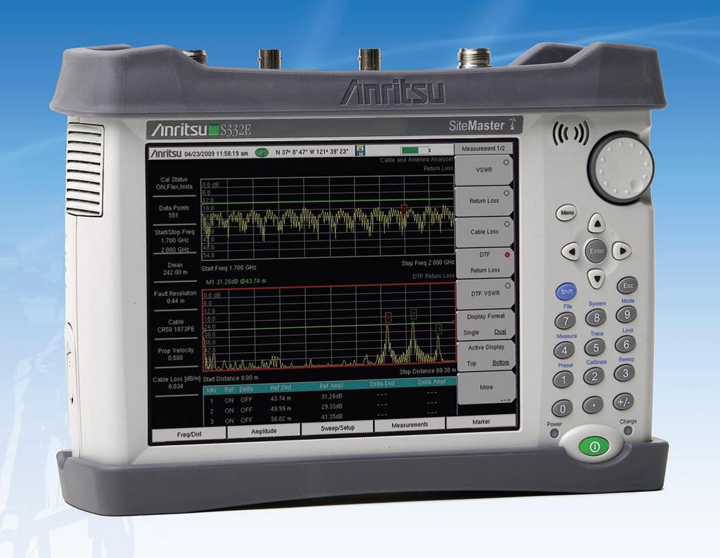 Анализатор антенно-фидерных устройств Anritsu S332E