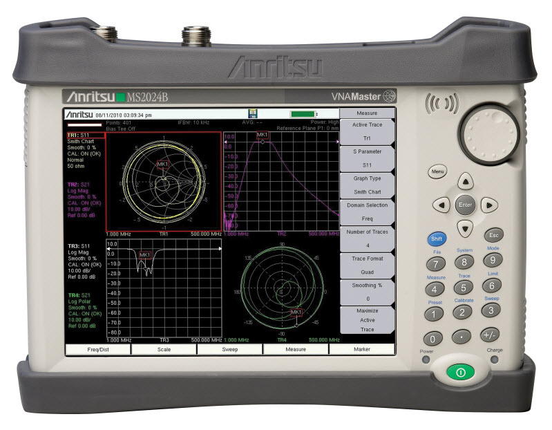 Анализатор цепей портативный Anritsu MS2024B