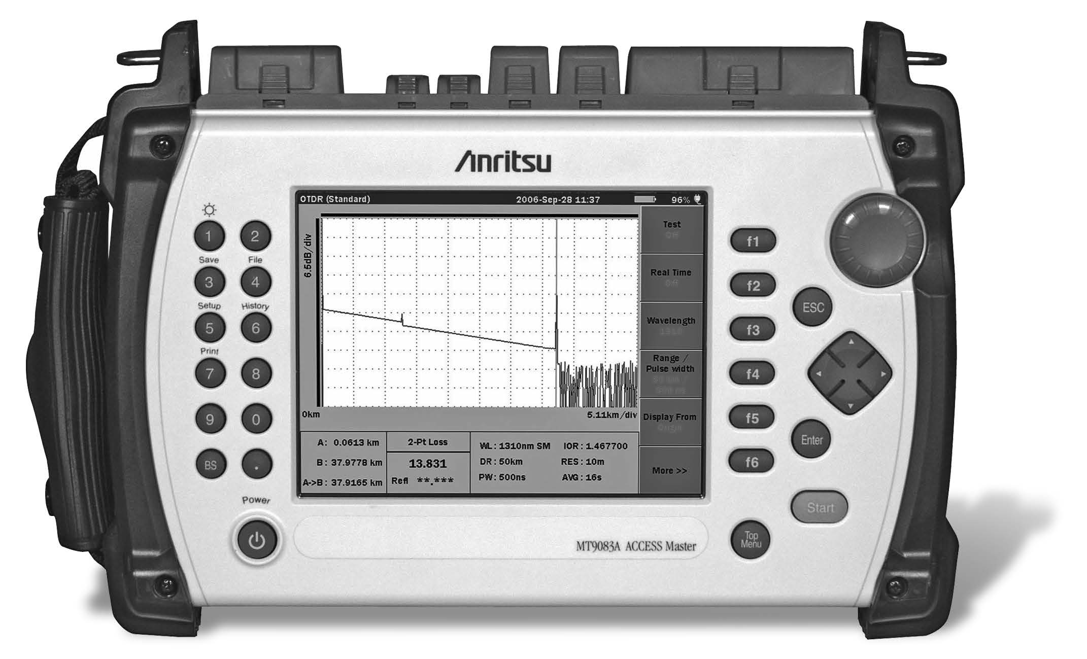 Рефлектометр оптический одномодовый Anritsu MT9083B2-053